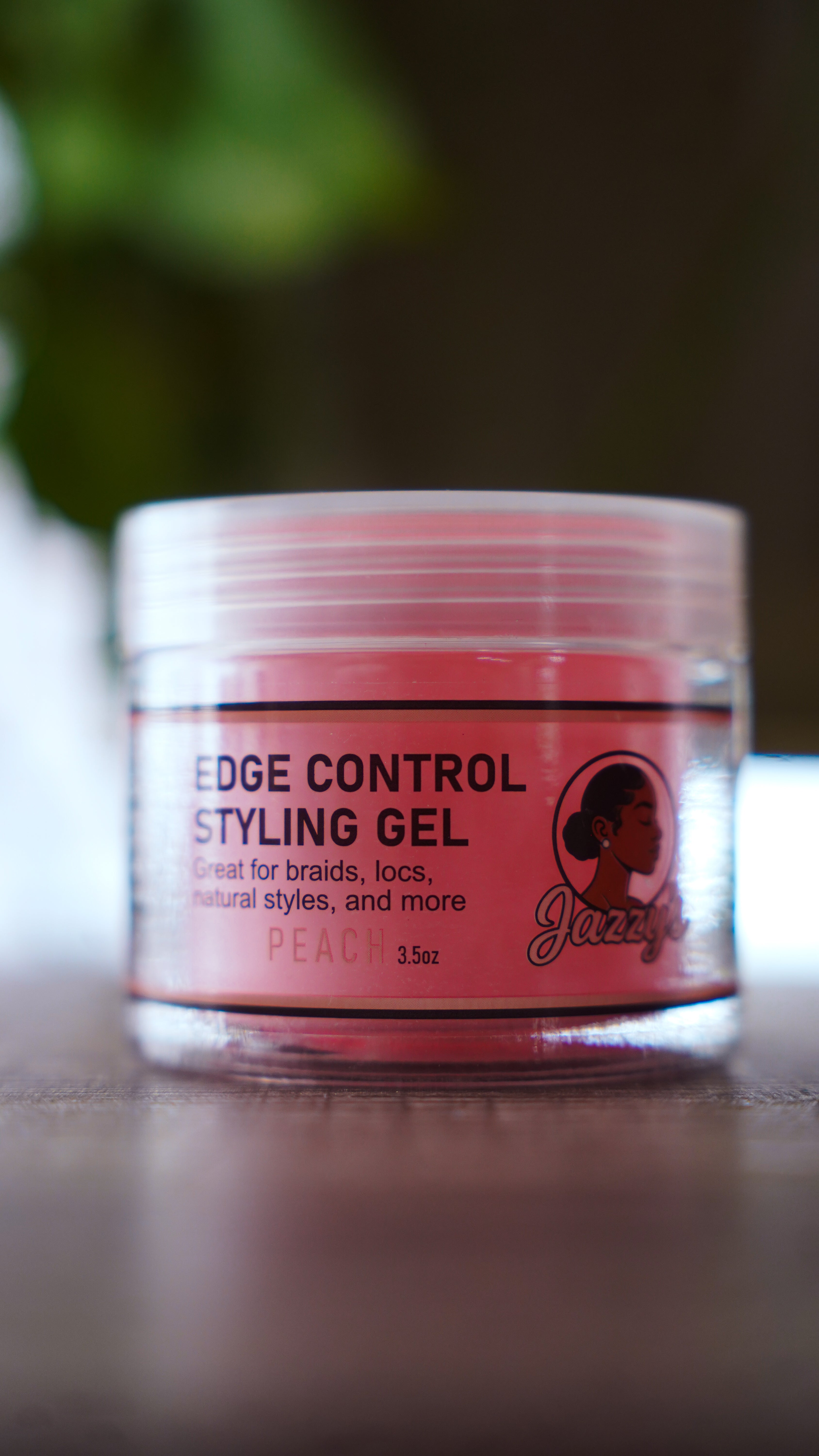 Jazzy's Edge Control & Styling Gel 3.5 oz (Peach) – Jazzy's Beauty