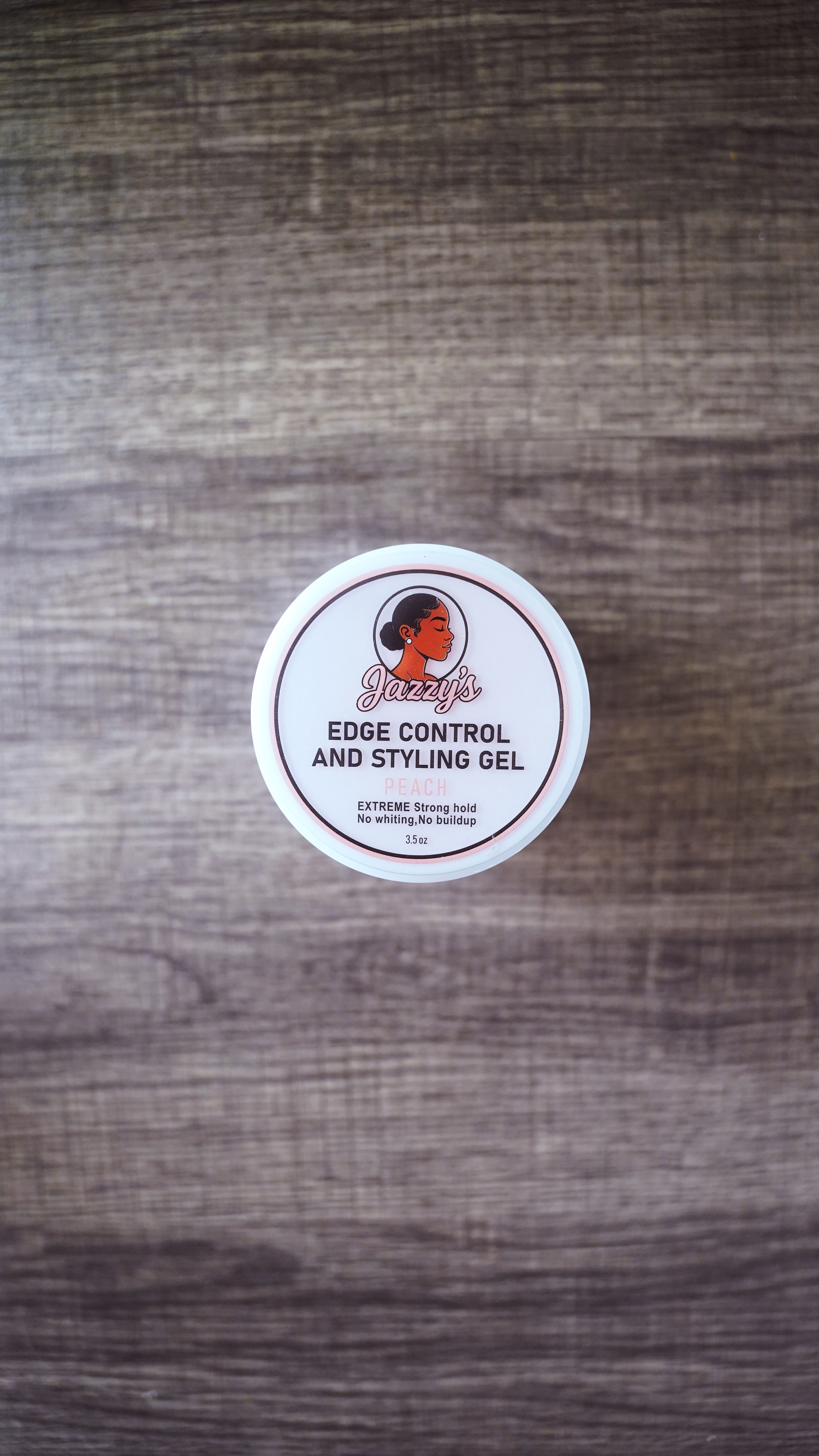 Jazzy's Edge Control & Styling Gel 3.5 oz (Peach)