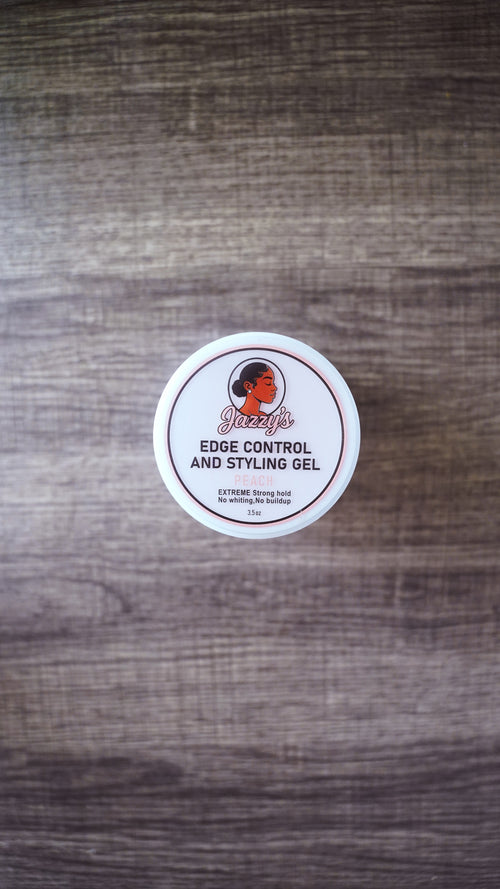 Jazzy's Edge Control & Styling Gel 3.5 oz (Peach)